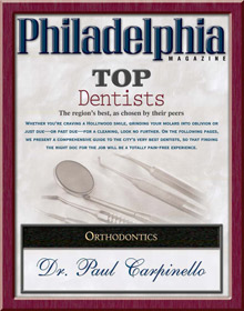 philadelphia magazine top orthodontist